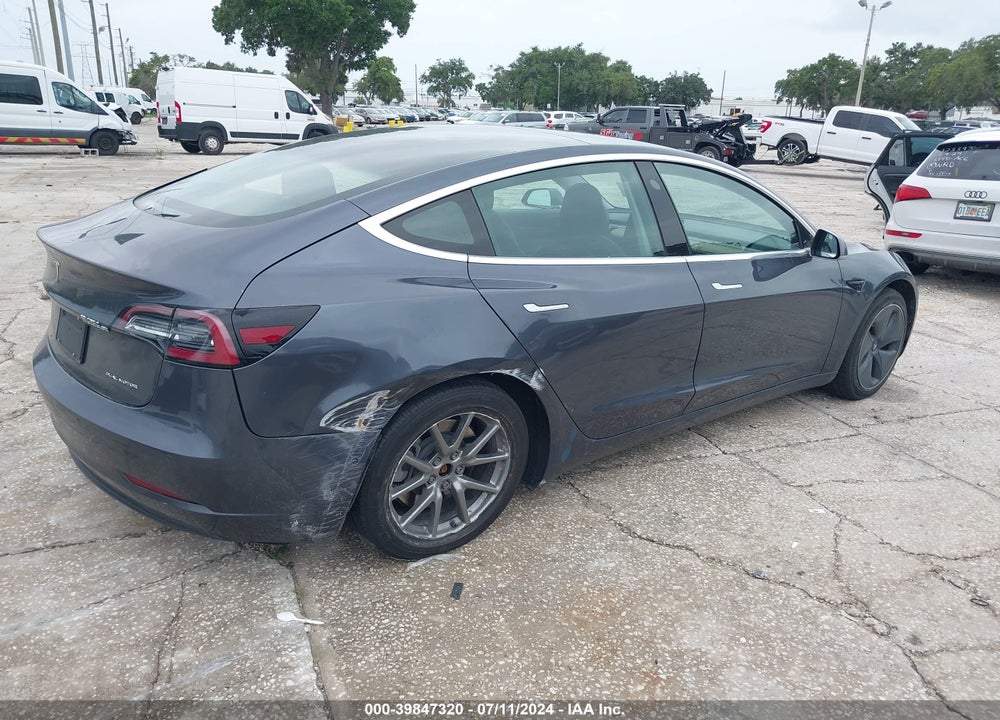 2020 TESLA MODEL 3 STANDARD RANGE PLUS REAR-WHEEL DRIVE/STANDARD RANGE REAR-WHEEL DRIVE VIN: 5YJ3E1EA4LF792259