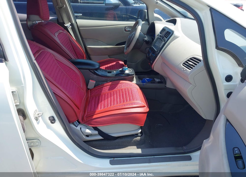 2012 NISSAN LEAF SL VIN: JN1AZ0CP7CT022442