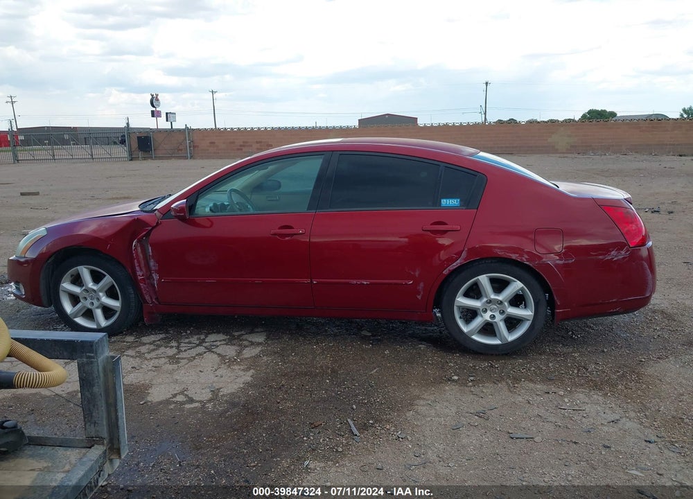 2006 NISSAN MAXIMA 3.5 SE VIN: 1N4BA41E56C819168