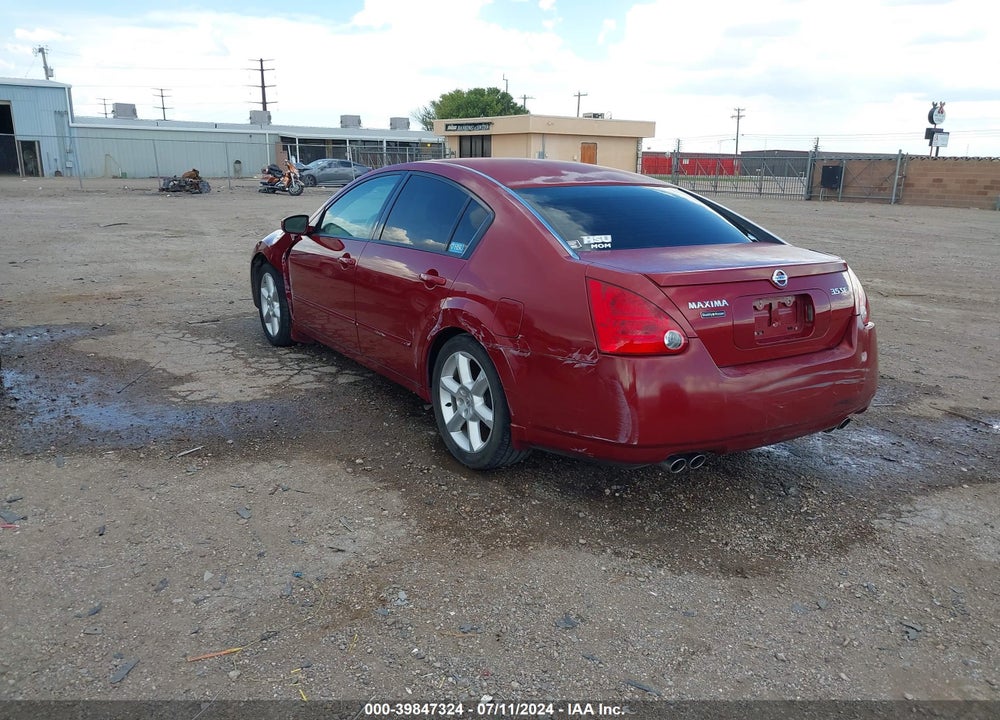 2006 NISSAN MAXIMA 3.5 SE VIN: 1N4BA41E56C819168