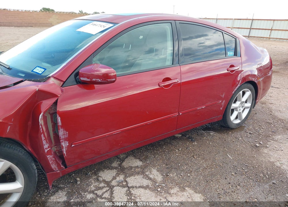 2006 NISSAN MAXIMA 3.5 SE VIN: 1N4BA41E56C819168