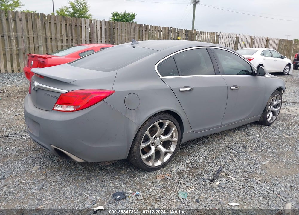2013 BUICK REGAL GS VIN: 2G4GV5GV3D9200716