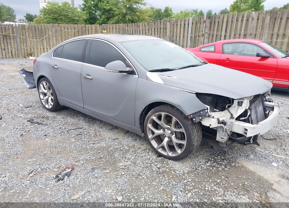 2013 BUICK REGAL GS VIN: 2G4GV5GV3D9200716