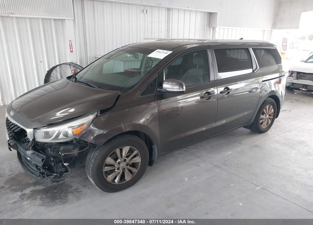 2016 KIA SEDONA LX VIN: KNDMB5C15G6211943