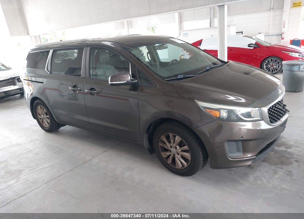 2016 KIA SEDONA LX VIN: KNDMB5C15G6211943