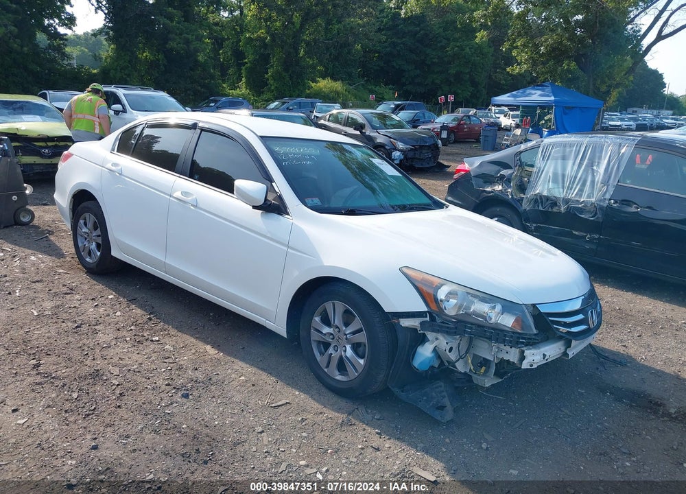 2012 HONDA ACCORD 2.4 SE VIN: 1HGCP2F60CA192407