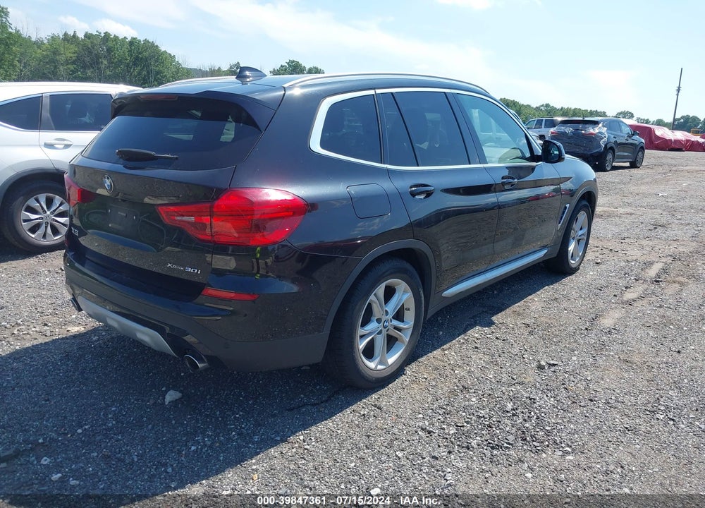 2019 BMW X3 XDRIVE30I VIN: 5UXTR9C51KLD94934