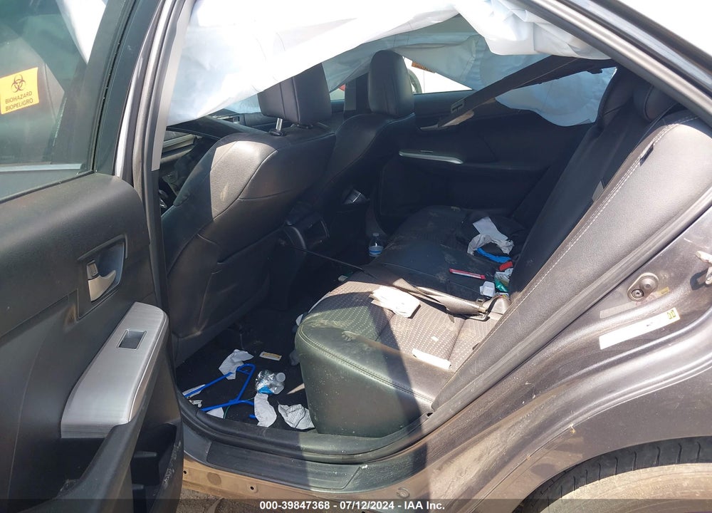 2012 TOYOTA CAMRY SE VIN: 4T1BF1FK0CU189165
