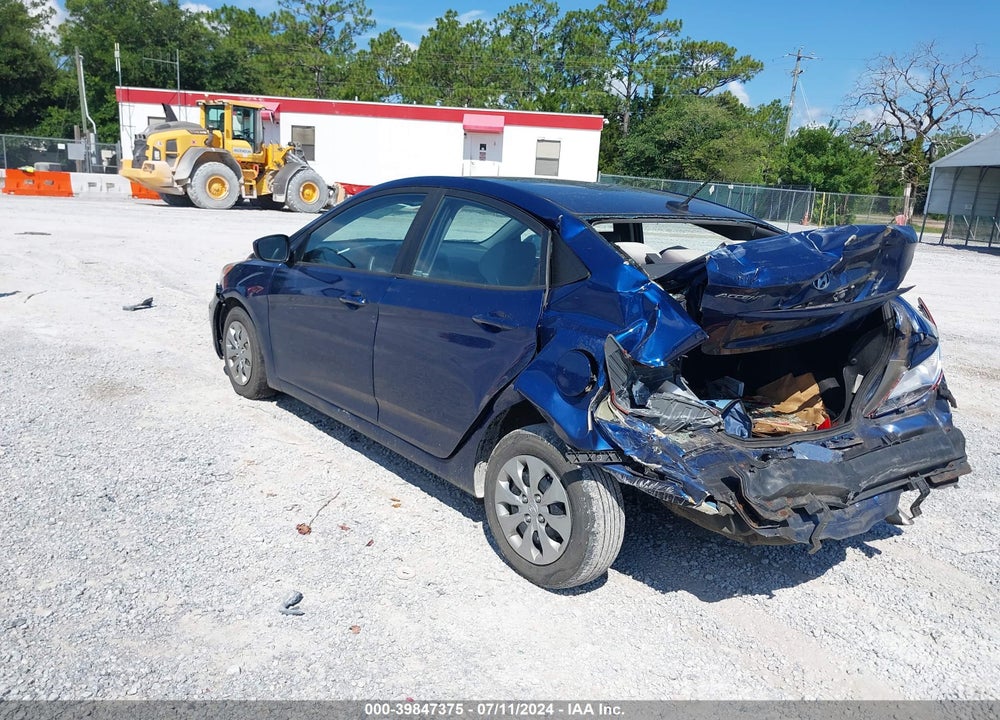 2017 HYUNDAI ACCENT SE VIN: KMHCT4AE7HU290811