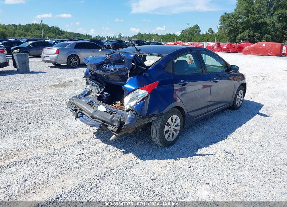 2017 HYUNDAI ACCENT SE VIN: KMHCT4AE7HU290811