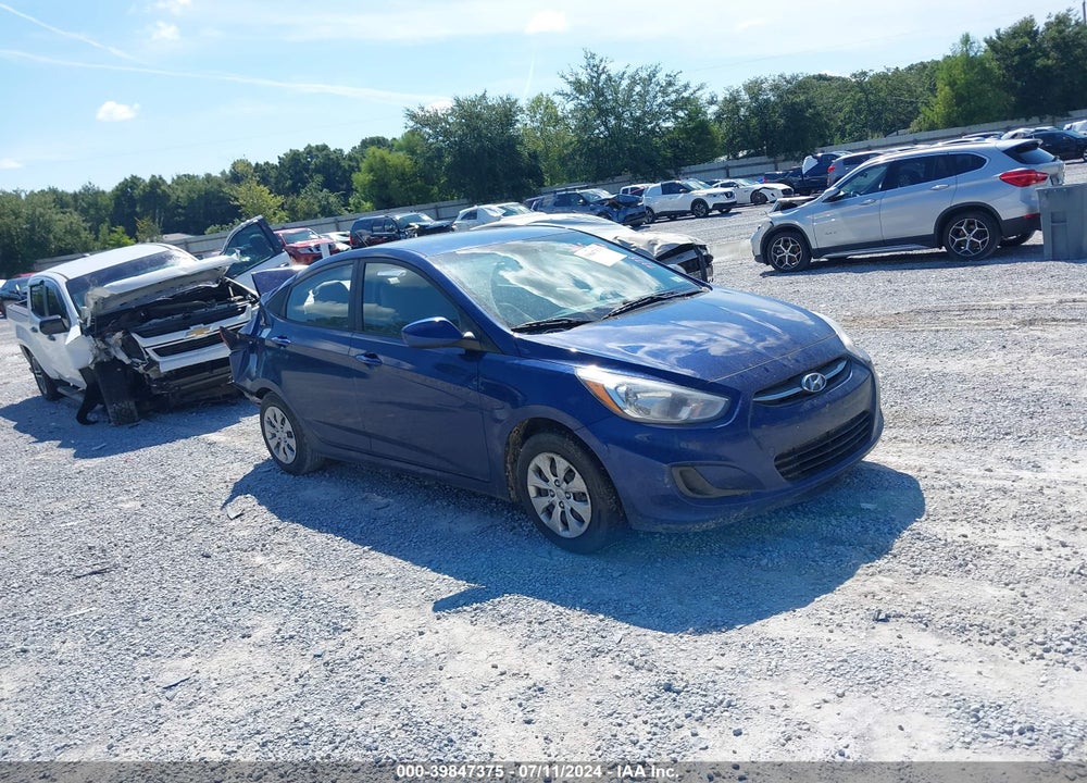 2017 HYUNDAI ACCENT SE VIN: KMHCT4AE7HU290811
