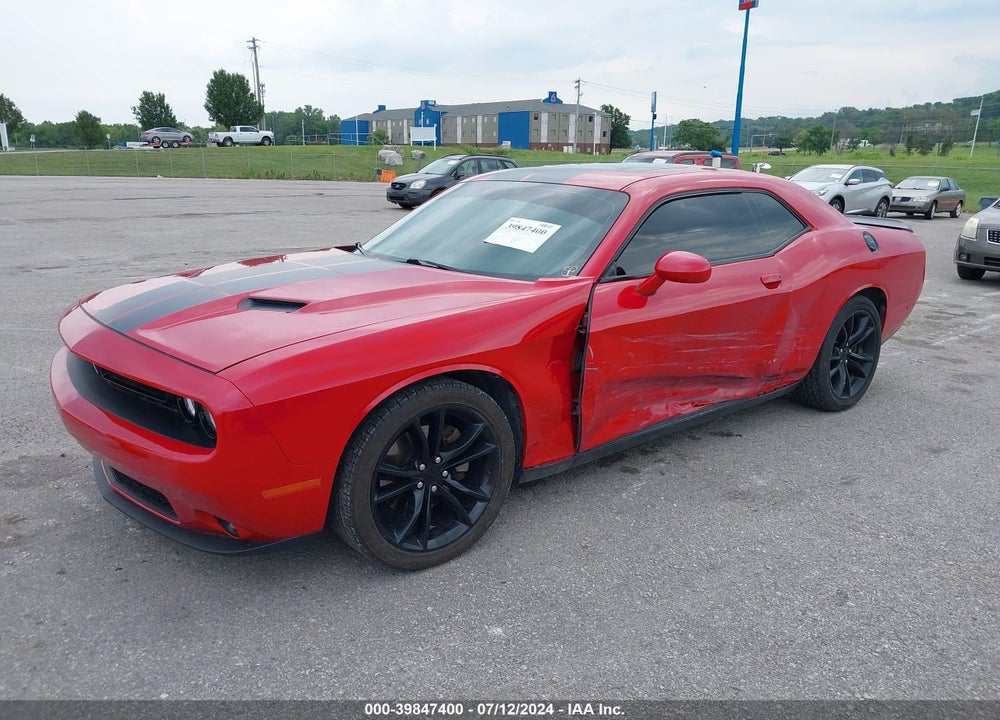 2016 DODGE CHALLENGER SXT VIN: 2C3CDZAG8GH168450