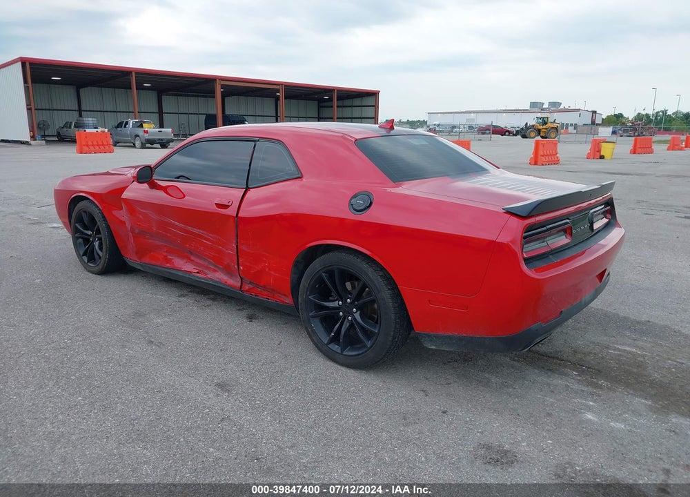 2016 DODGE CHALLENGER SXT VIN: 2C3CDZAG8GH168450