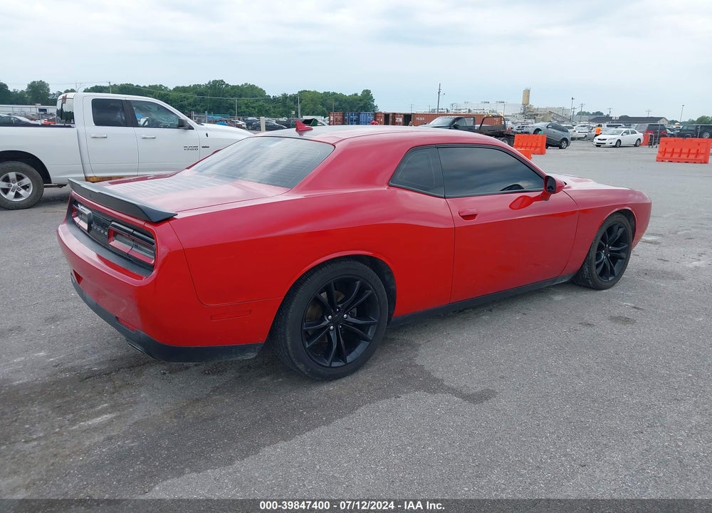 2016 DODGE CHALLENGER SXT VIN: 2C3CDZAG8GH168450