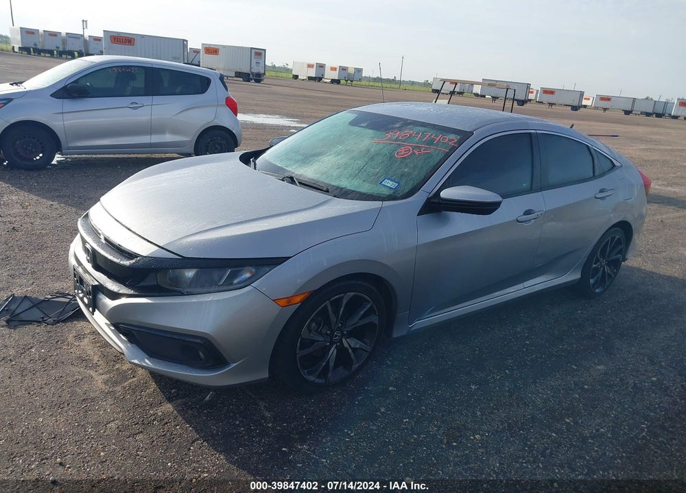 2020 HONDA CIVIC SPORT VIN: 19XFC2F88LE021958