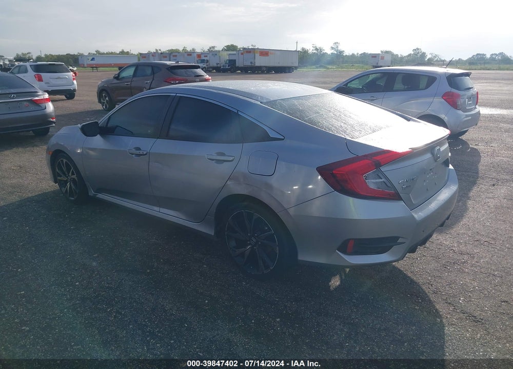 2020 HONDA CIVIC SPORT VIN: 19XFC2F88LE021958