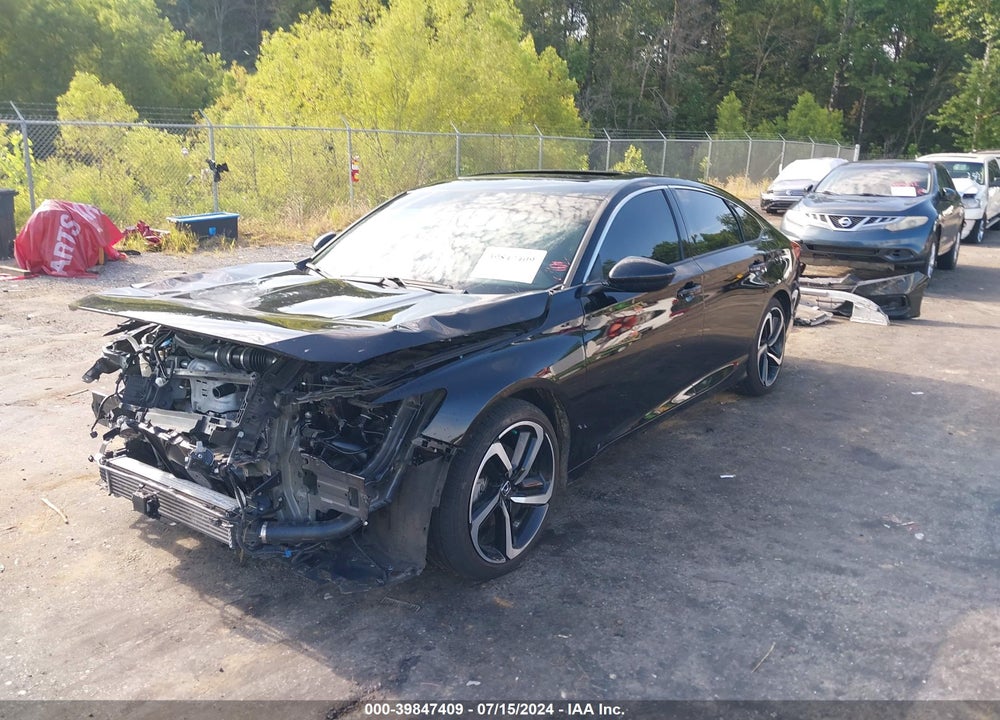 2022 HONDA ACCORD SPORT 2.0T VIN: 1HGCV2F30NA018674