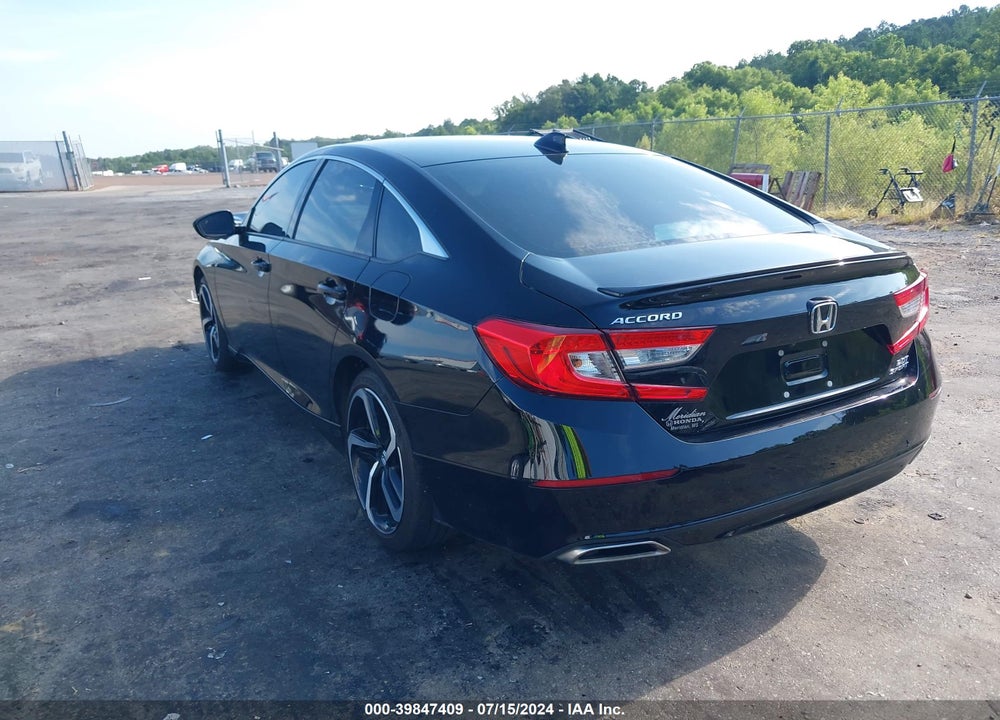 2022 HONDA ACCORD SPORT 2.0T VIN: 1HGCV2F30NA018674