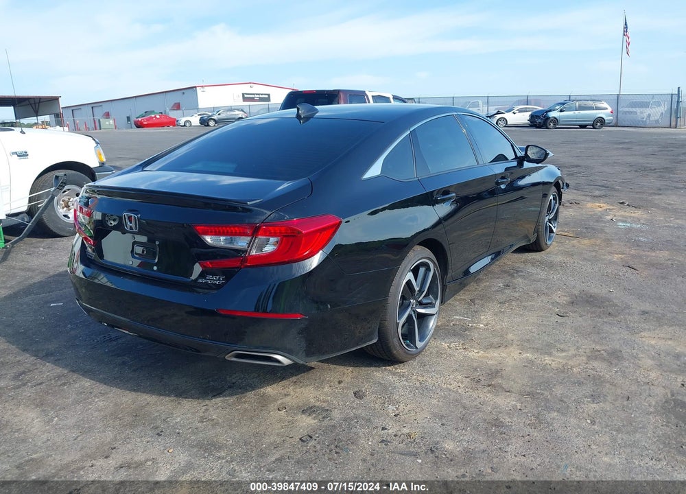 2022 HONDA ACCORD SPORT 2.0T VIN: 1HGCV2F30NA018674