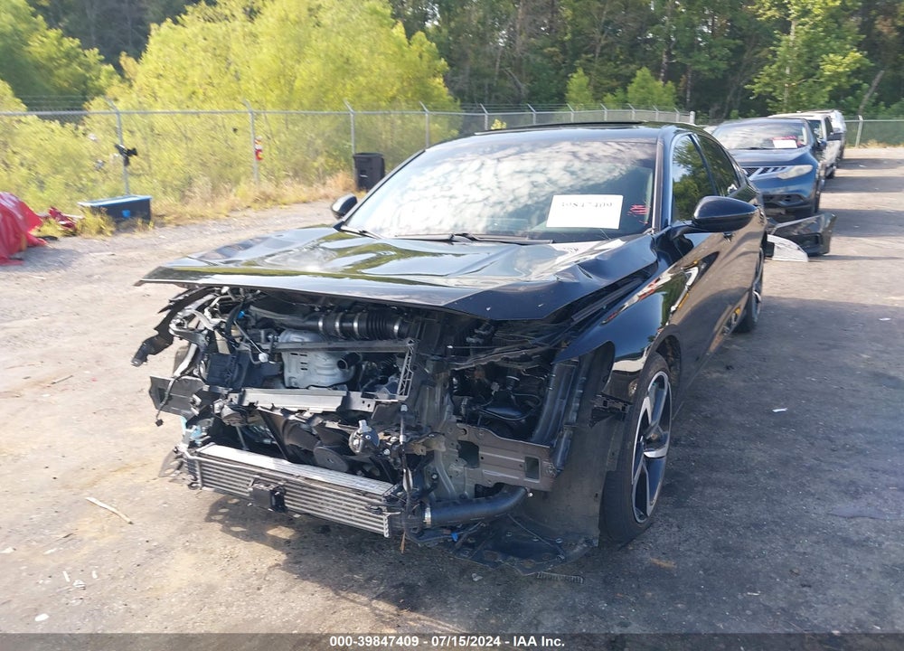 2022 HONDA ACCORD SPORT 2.0T VIN: 1HGCV2F30NA018674