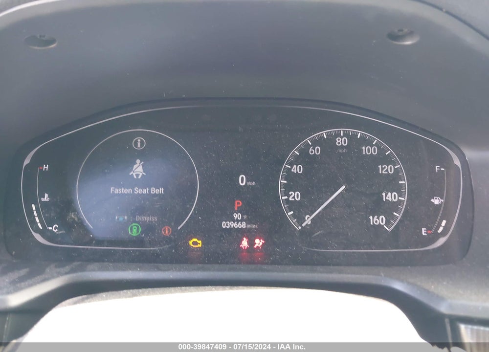 2022 HONDA ACCORD SPORT 2.0T VIN: 1HGCV2F30NA018674