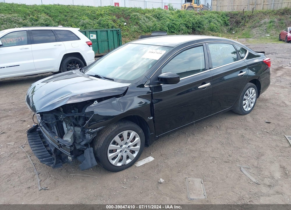 2016 NISSAN SENTRA S VIN: 3N1AB7APXGY295999
