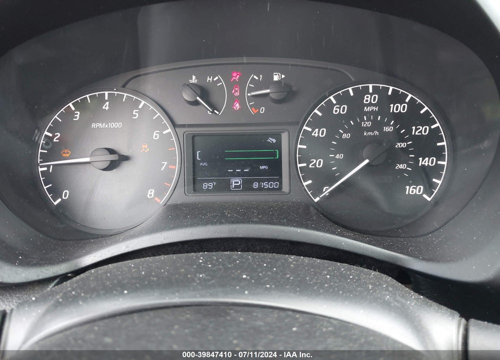 2016 NISSAN SENTRA S VIN: 3N1AB7APXGY295999