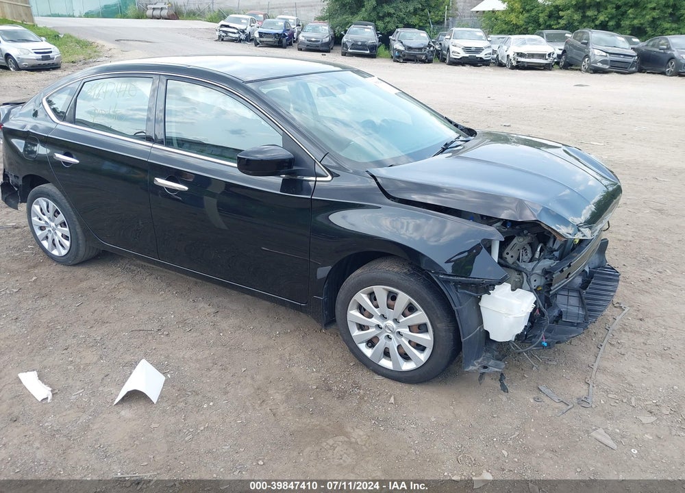 2016 NISSAN SENTRA S VIN: 3N1AB7APXGY295999