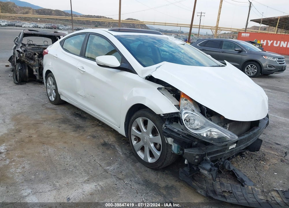 2013 HYUNDAI ELANTRA LIMITED VIN: 5NPDH4AE2DH440628