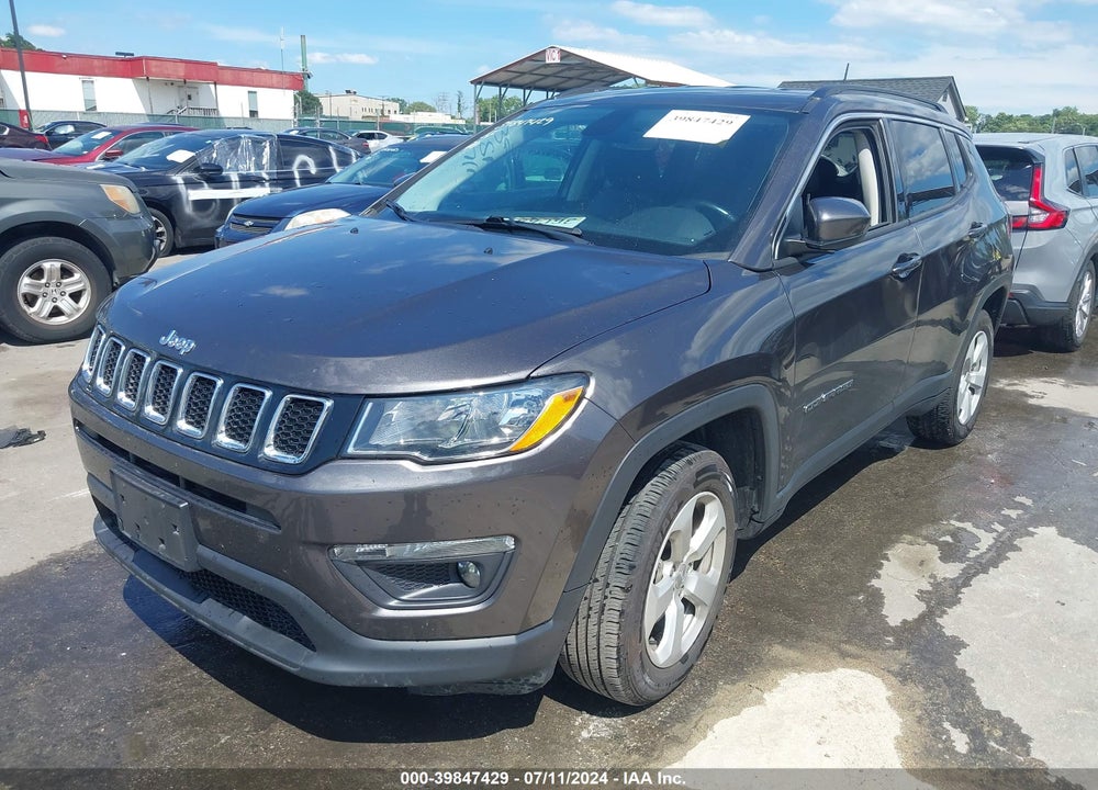 2021 JEEP COMPASS LATITUDE 4X4 VIN: 3C4NJDBB9MT578437