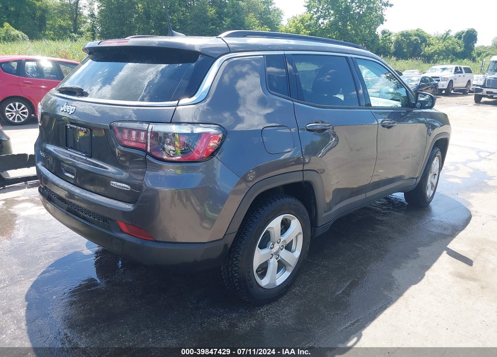 2021 JEEP COMPASS LATITUDE 4X4 VIN: 3C4NJDBB9MT578437