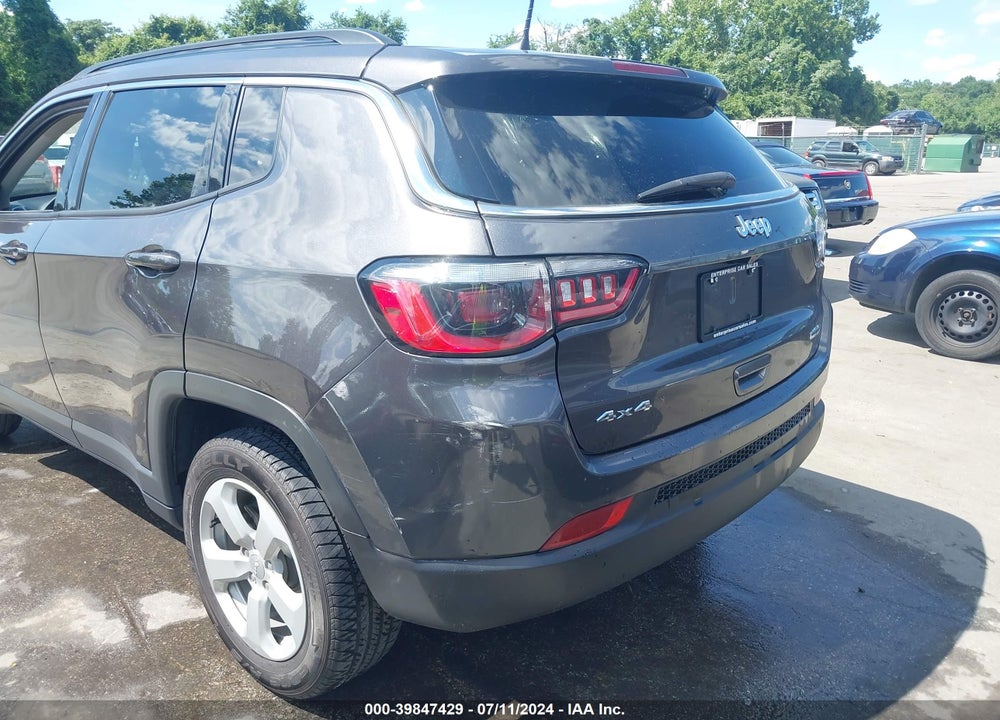 2021 JEEP COMPASS LATITUDE 4X4 VIN: 3C4NJDBB9MT578437