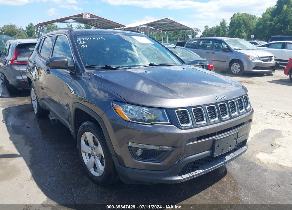 2021 JEEP COMPASS LATITUDE 4X4 VIN: 3C4NJDBB9MT578437