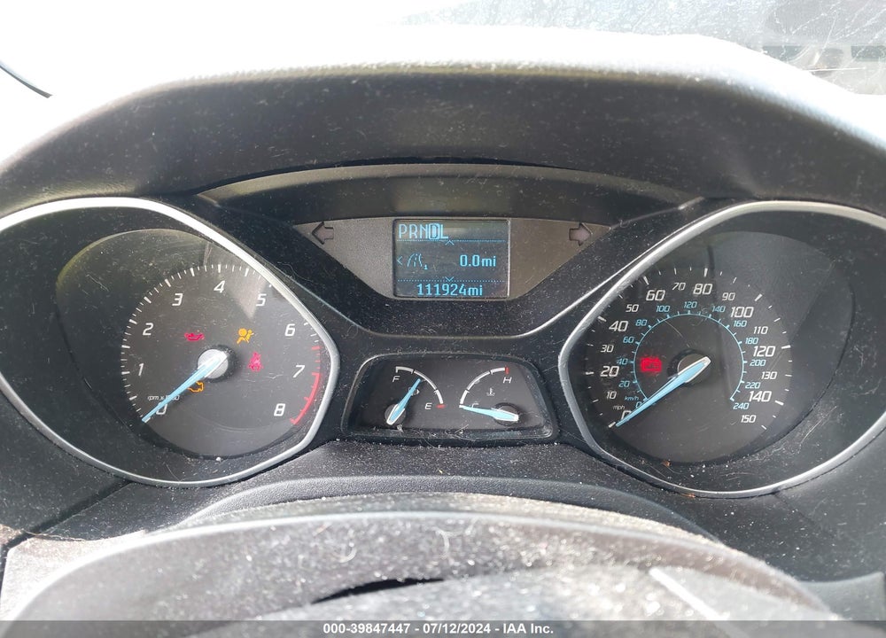 2012 FORD FOCUS SE VIN: 1FAHP3K27CL232747