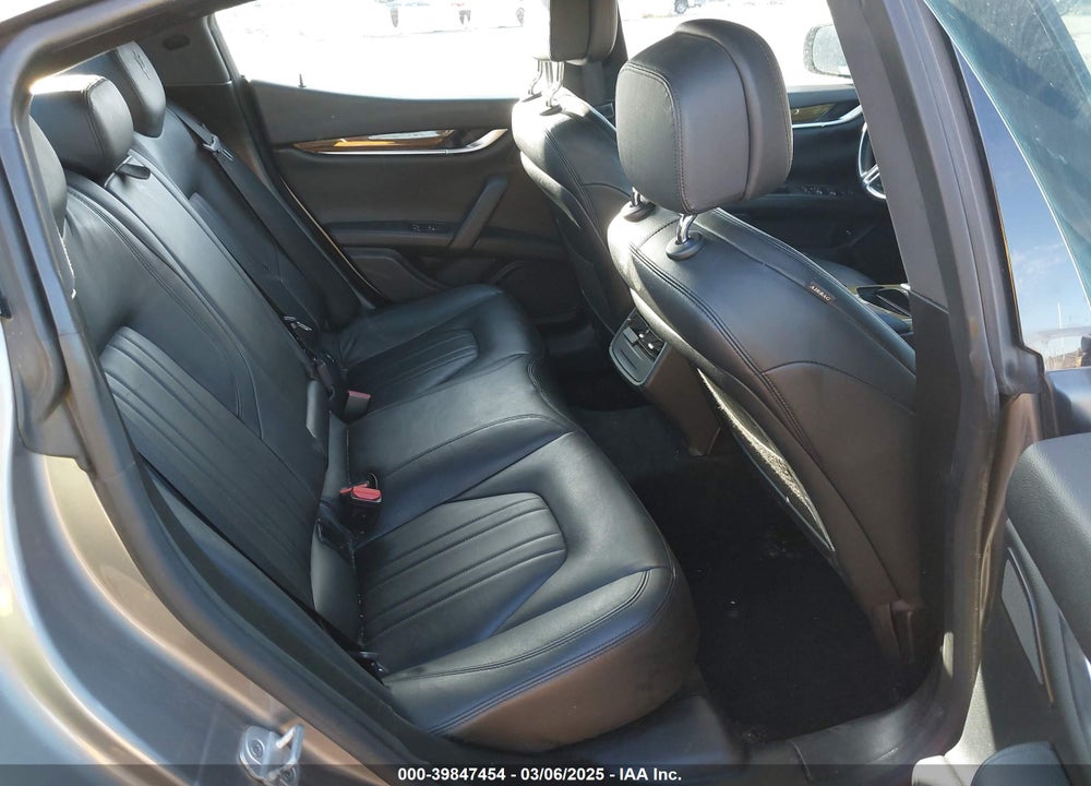 2014 MASERATI GHIBLI VIN: ZAM57XSA5E1086550