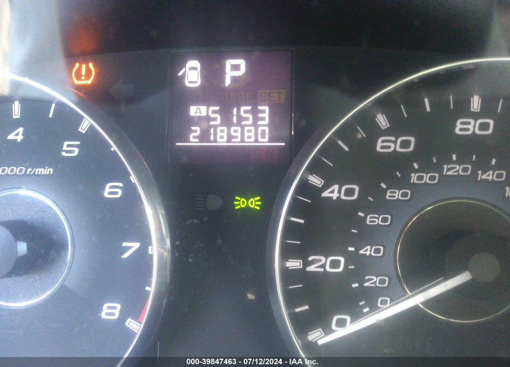 2012 SUBARU OUTBACK 2.5I LIMITED VIN: 4S4BRBLC8C3223174