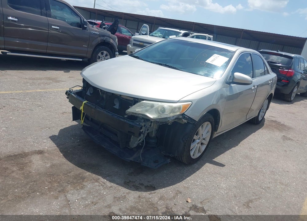 2013 TOYOTA CAMRY XLE VIN: 4T4BF1FK0DR318707
