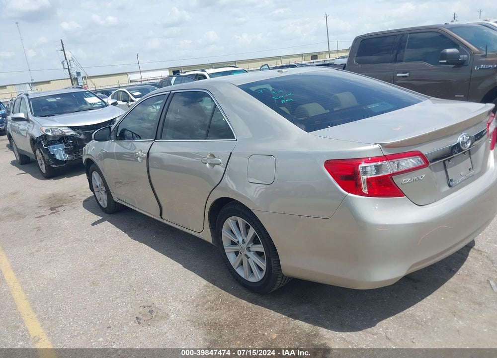 2013 TOYOTA CAMRY XLE VIN: 4T4BF1FK0DR318707
