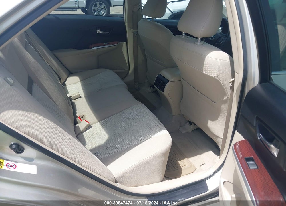 2013 TOYOTA CAMRY XLE VIN: 4T4BF1FK0DR318707