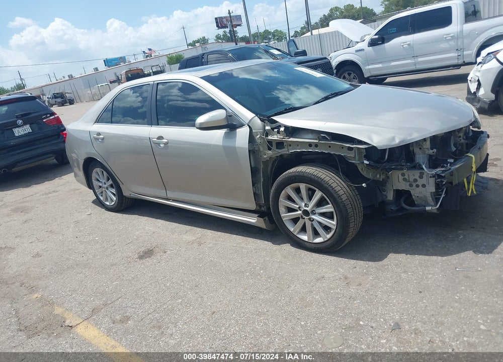 2013 TOYOTA CAMRY XLE VIN: 4T4BF1FK0DR318707