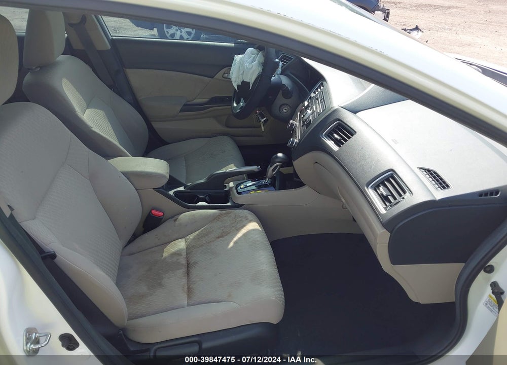 2014 HONDA CIVIC LX VIN: 19XFB2F52EE000275