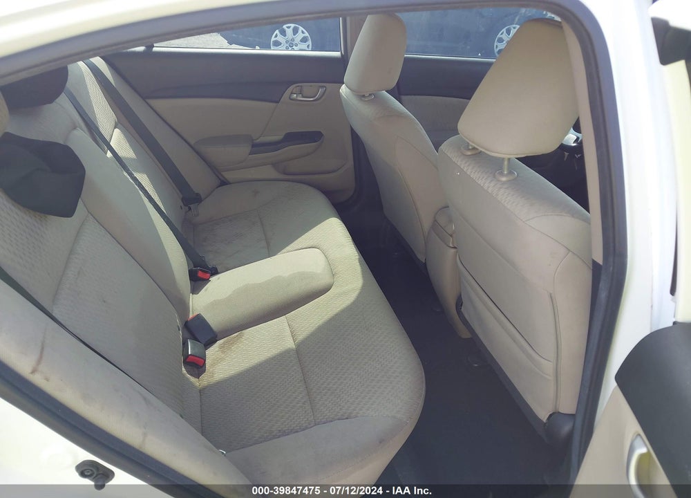 2014 HONDA CIVIC LX VIN: 19XFB2F52EE000275