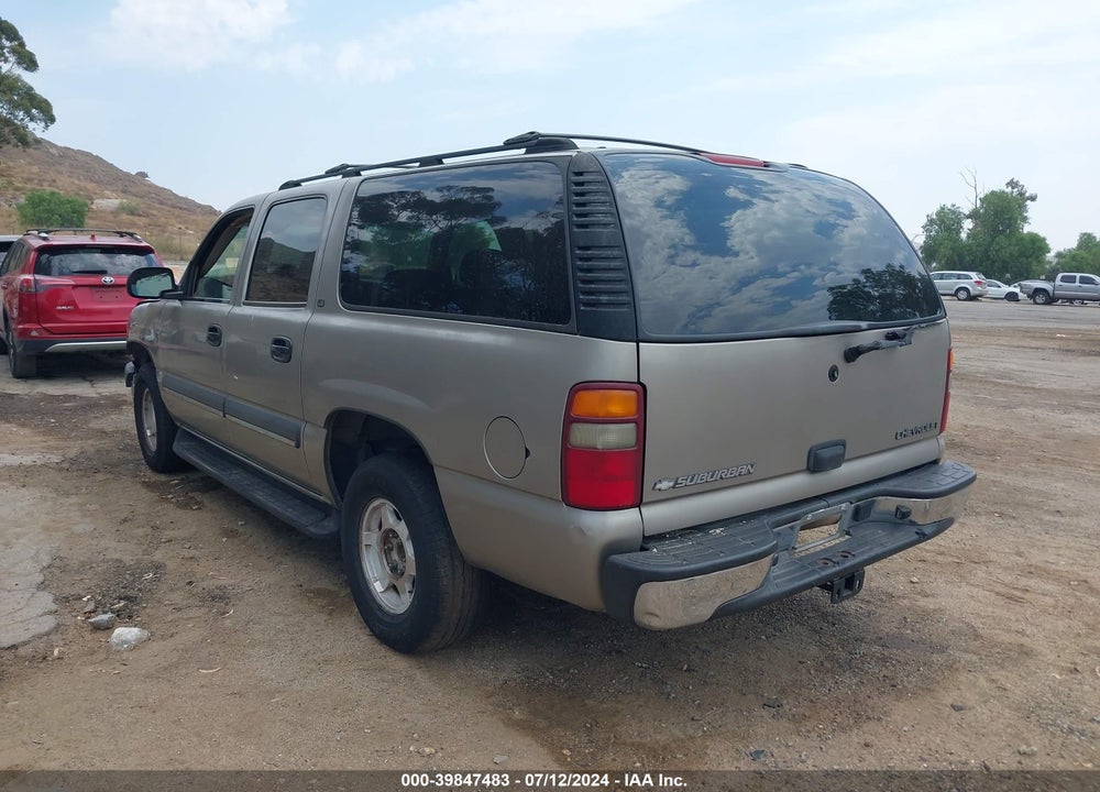 2002 CHEVROLET SUBURBAN 1500 LS VIN: 1GNEC16T92J183343