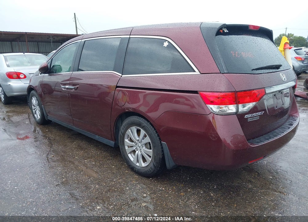 2017 HONDA ODYSSEY EX-L VIN: 5FNRL5H69HB003593