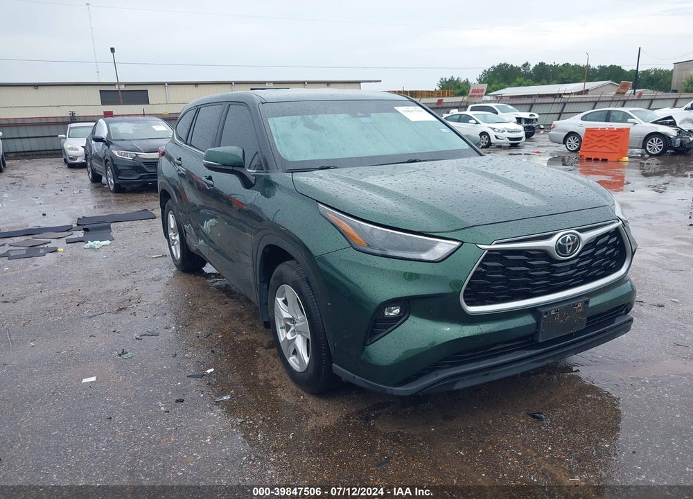 2023 TOYOTA HIGHLANDER LE VIN: 5TDKDRAHXPS500938