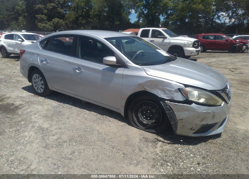 2017 NISSAN SENTRA S VIN: 3N1AB7AP6HY265688