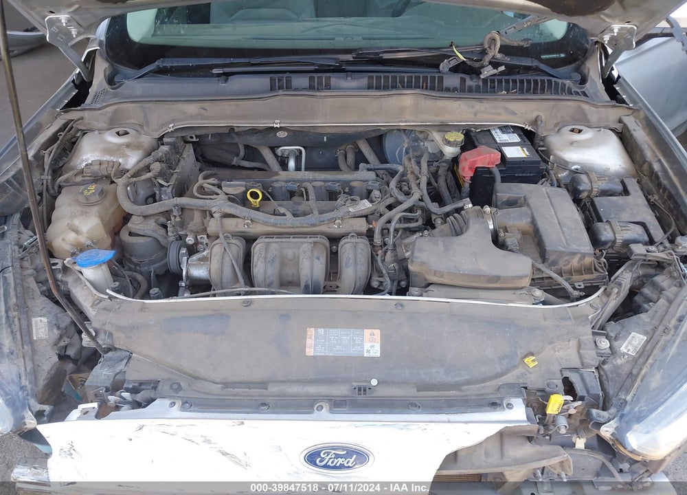2013 FORD FUSION S VIN: 3FA6P0G76DR306110