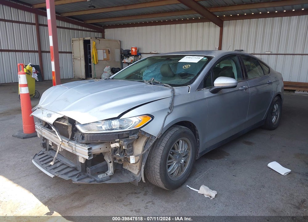 2013 FORD FUSION S VIN: 3FA6P0G76DR306110