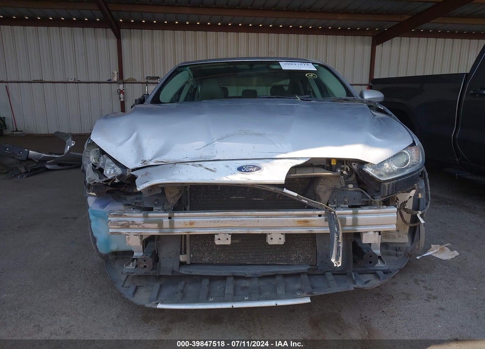 2013 FORD FUSION S VIN: 3FA6P0G76DR306110