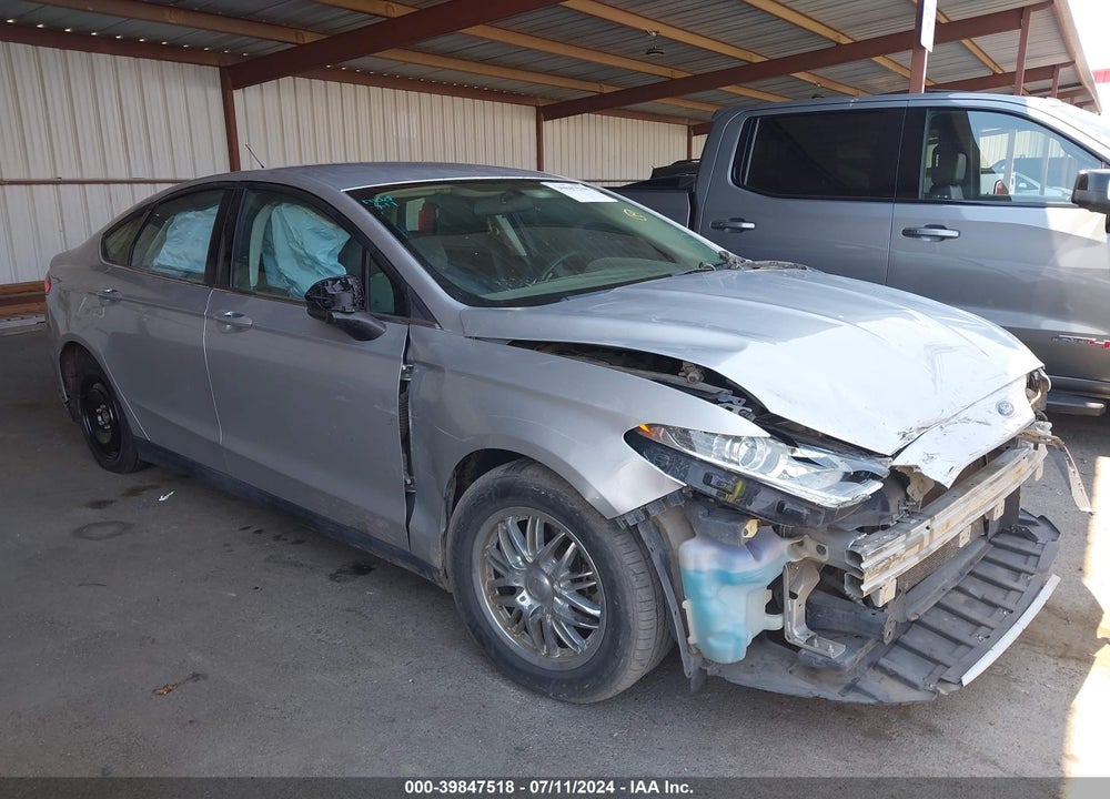 2013 FORD FUSION S VIN: 3FA6P0G76DR306110